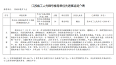 關於推薦2022年江蘇省工人先鋒號候選單位的公示