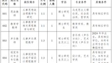 2024年万事公開招聘高層次人才公告